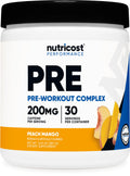 Pre-Workout Complex Powder Peach Mango 30 Servings V7546