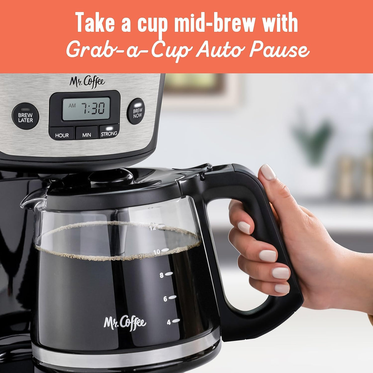 12 Cup Programmable Coffee Maker Q72707