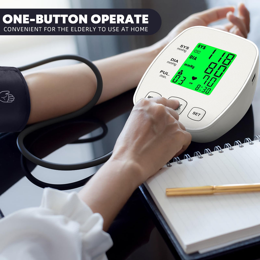 Arm Blood Pressure Monitor with 2 Cuffs M464765