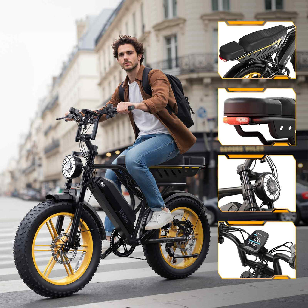 Electric Bike for Adults 48V 15/30 Ah Battery I849742