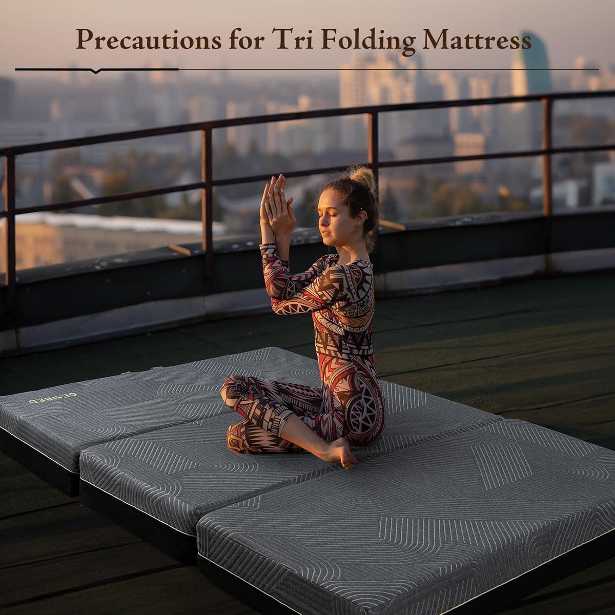 Queen Size 6 Inch Folding Mattress A173