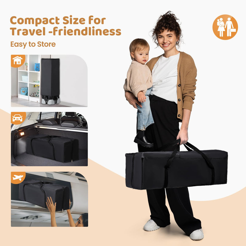 5-in-1 Pack and Play with Bassinet and Changing Table O7158