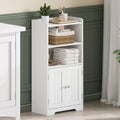 Small Bathroom Storage Cabinet with 2 Door and Shelves E89738