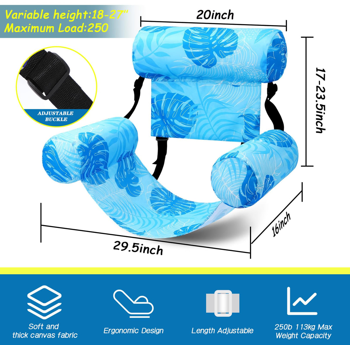 4 Pack Pool Floats Chairs P893513