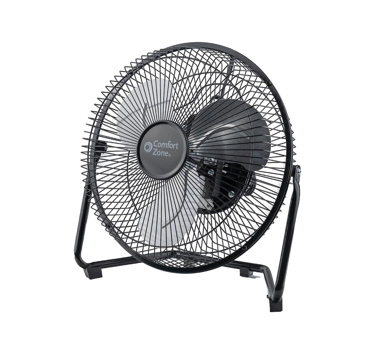 9 inch 3 Speed Metal Floor or Table Fan with Carry Handle W35465