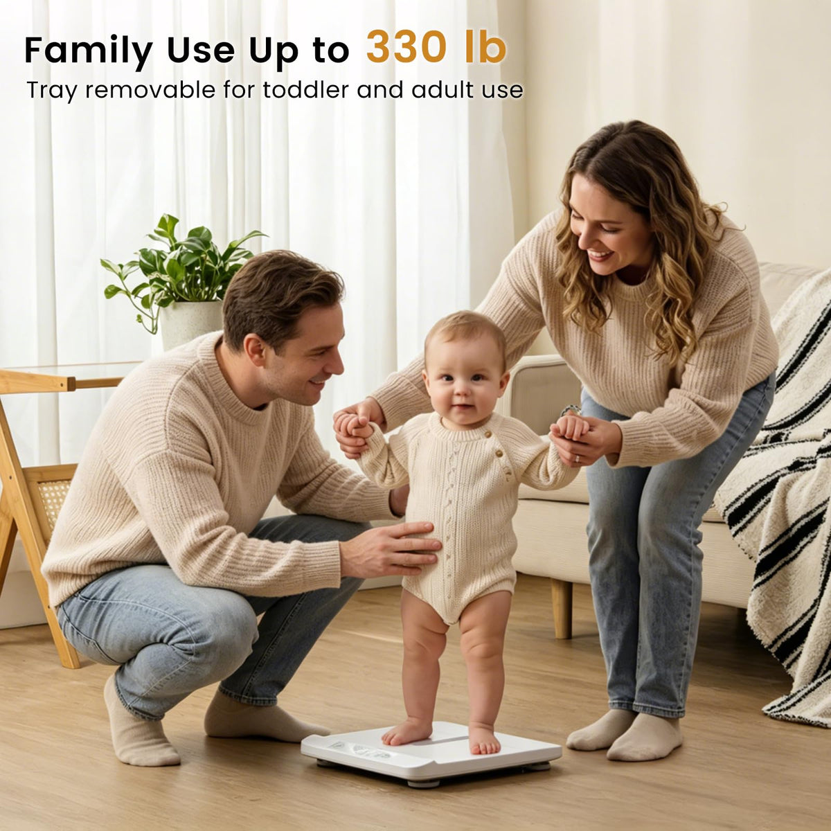 330lbs Capacity Body Weight Scale M6390