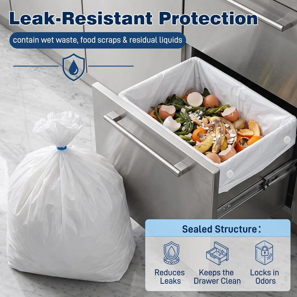 60-pack Trash Compactor Bags with Pre-punched Holes P31691