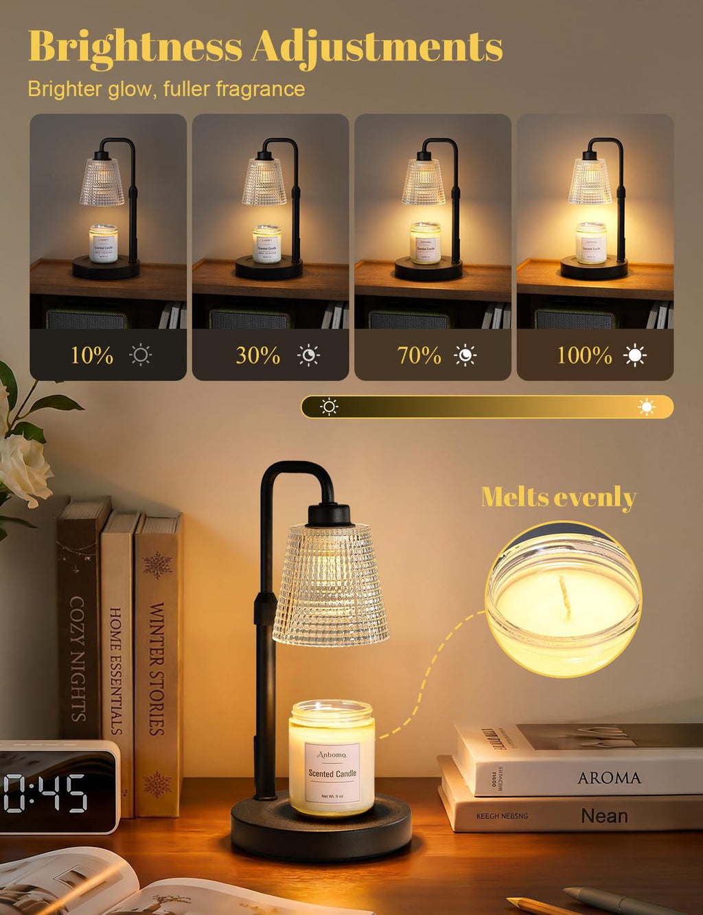 Candle Warmer Lamp with Timer E1041