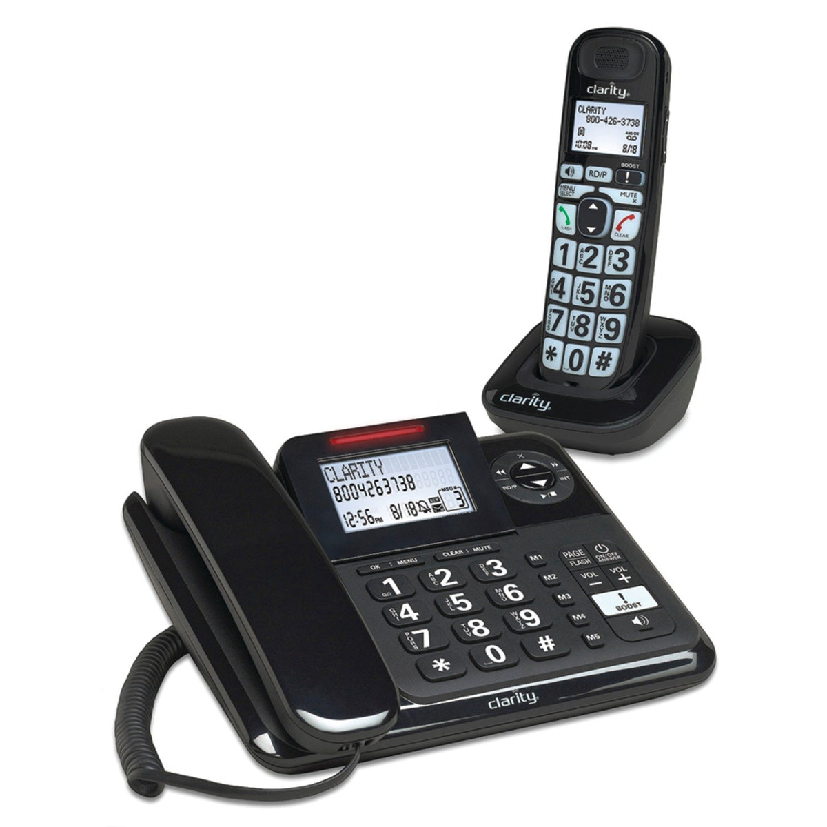 Amplified Corded/Cordless Combo with Answering Machine O5144