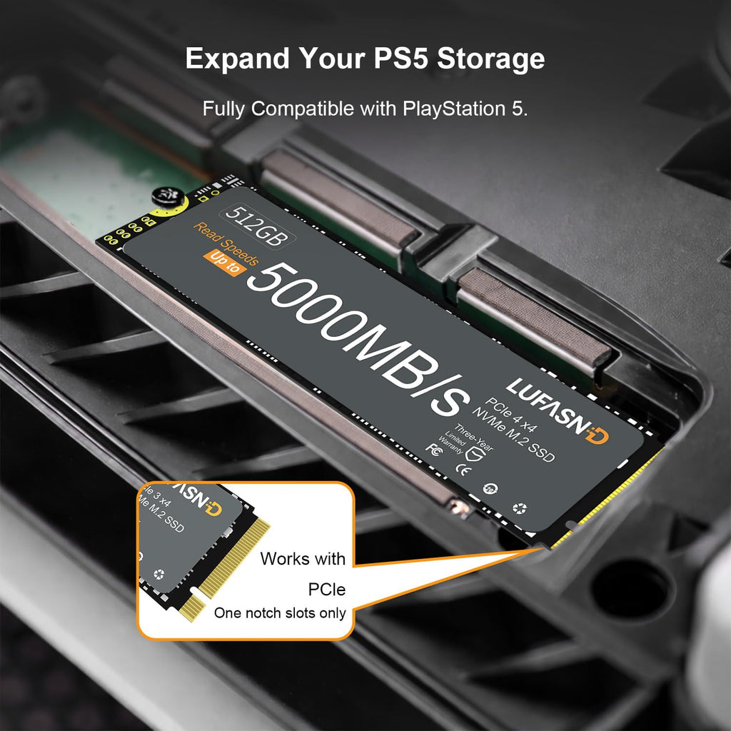 2TB M.2 NVMe PCIe Gen4 x4 Internal SSD U645490