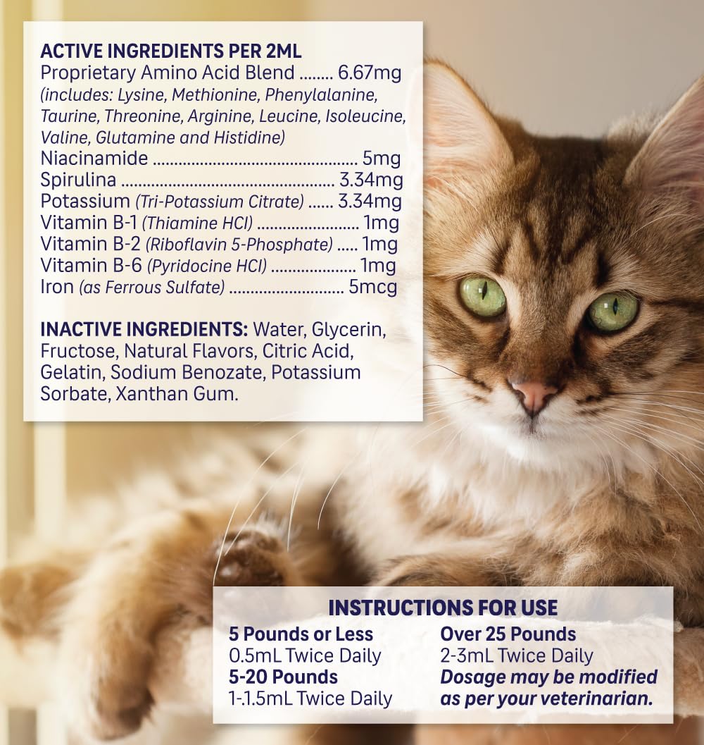 Liquid Pet Supplement with Vitamin B Complex & Iron 2 fl oz M35877