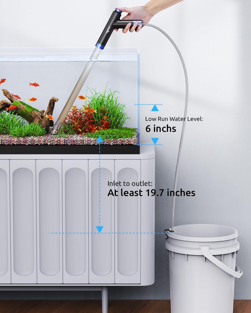 Aquarium Siphon Vacuum Cleaning Kit H9860