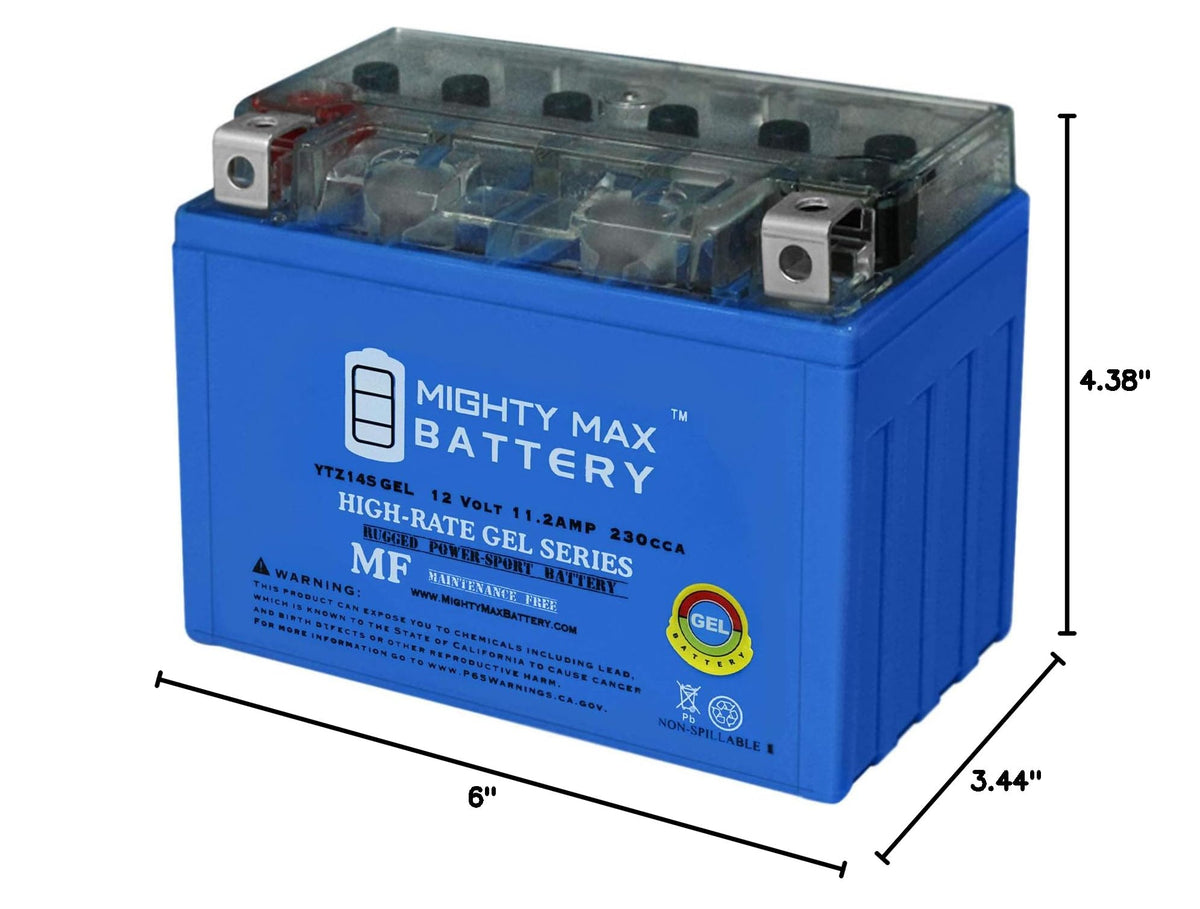 12V 11.2Ah GEL Battery H754