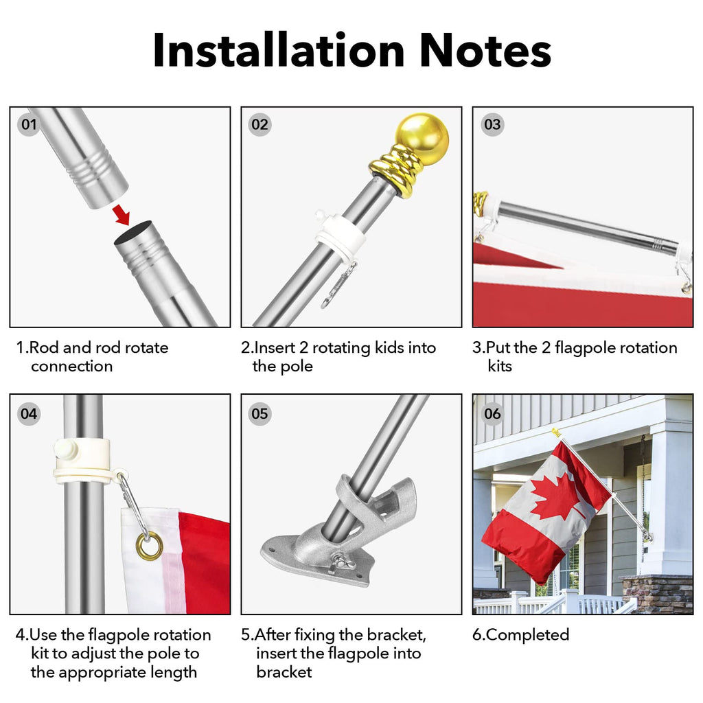 Aluminium Alloy Flag Pole Holder Bracket Y31260