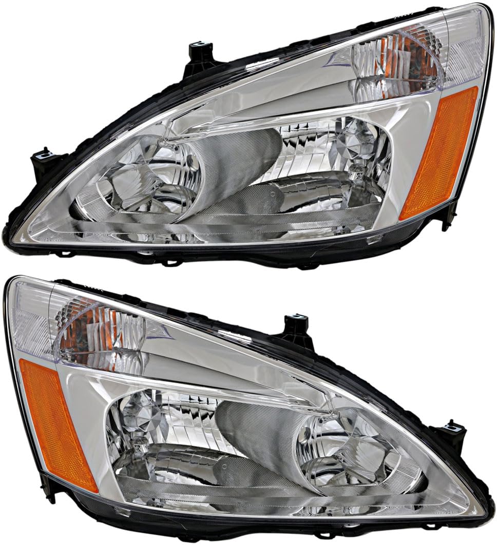 Headlight Compatible With Honda Accord Hybrid 2003 2004 2005 2006 2007 Q1533