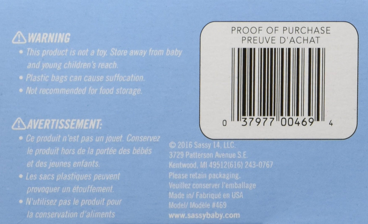 200 Count Disposable Diaper Sacks S615046
