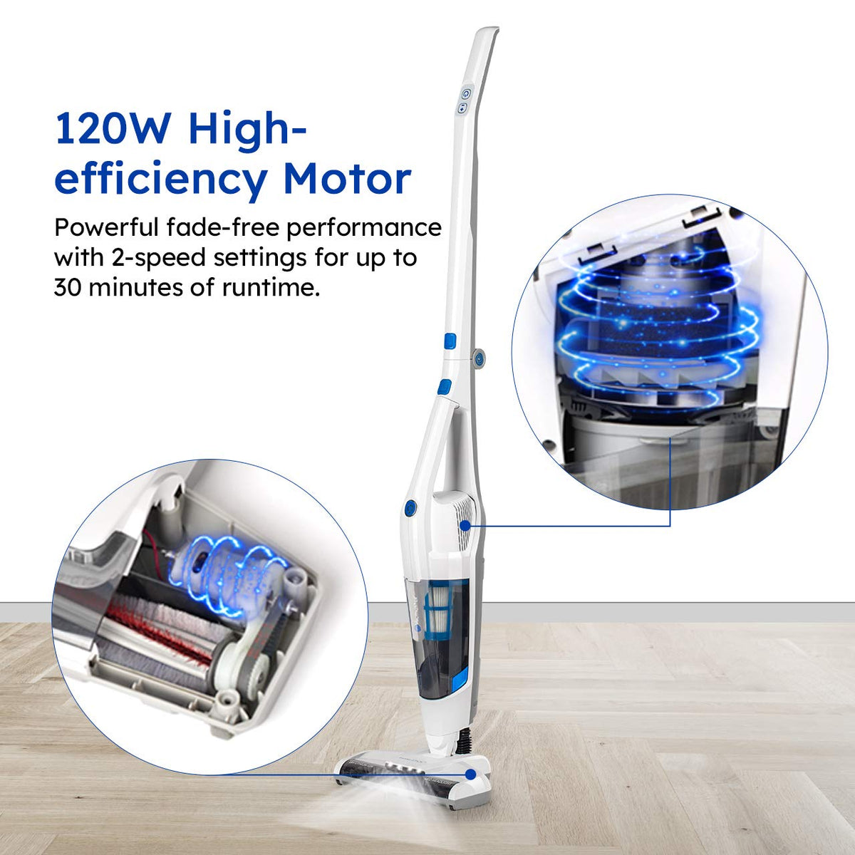 Cordless Handheld & Stick Vacuum 2 in 1 B39260