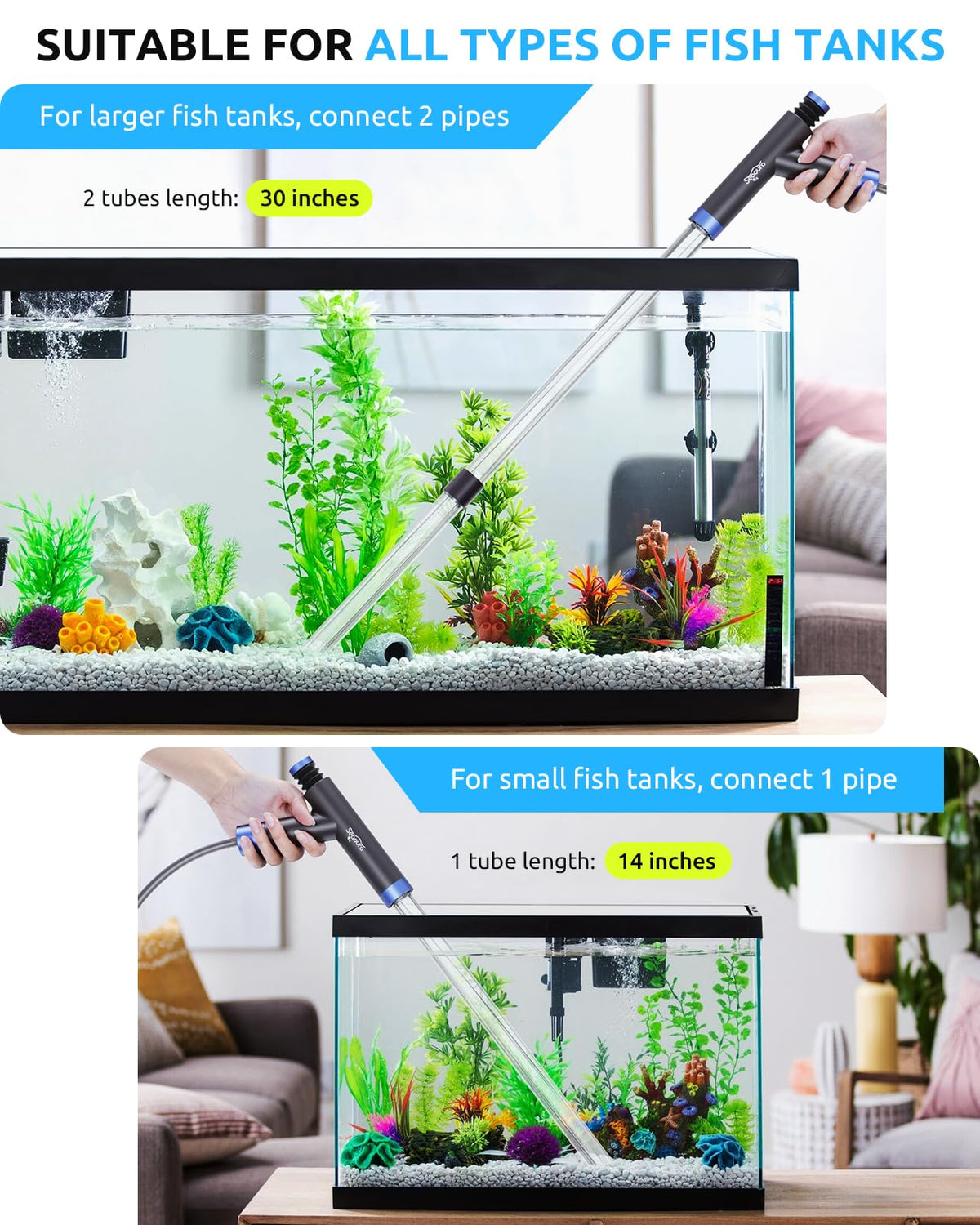 Aquarium Siphon Vacuum Cleaning Kit H9860