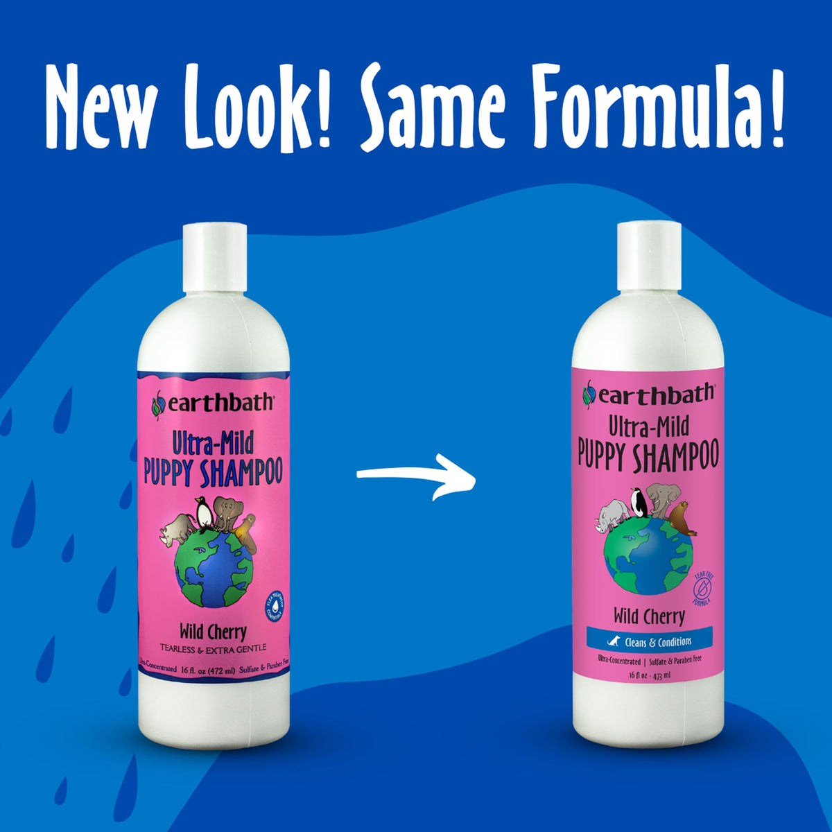 Wild Cherry Puppy Shampoo 16 Oz V160