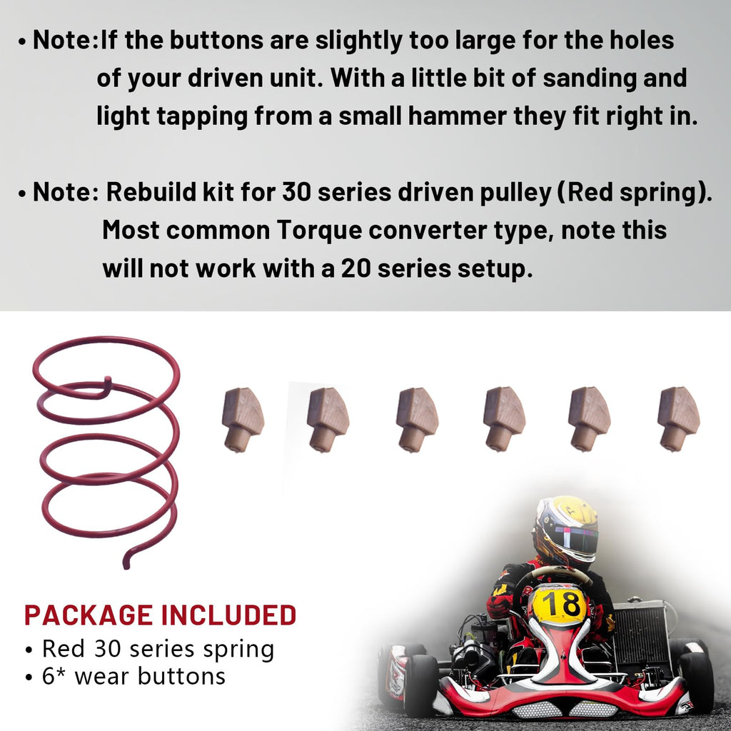 30 Series Torque Converter Driven Pulley Rebuild Kit O906889
