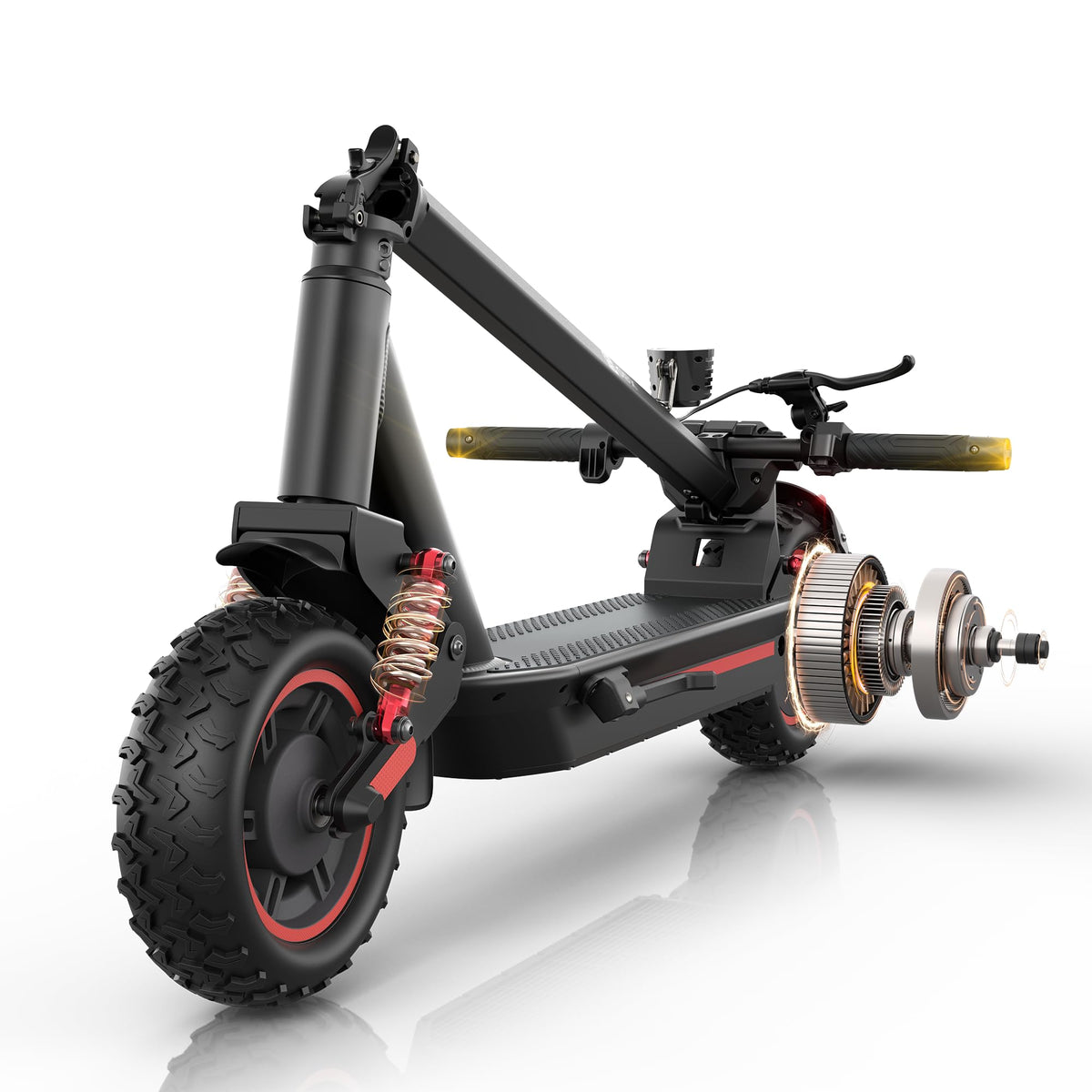 Electric Scooter for Adults, 1200W Motor, 30 MPH, 33 Miles Range, Foldable R5044