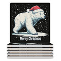 White Ceramic Coasters Set Z143798