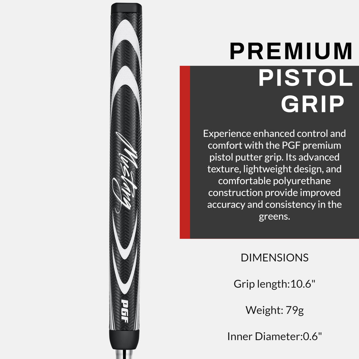 Forged Blade & Mallet Plumber's Neck Putter T194