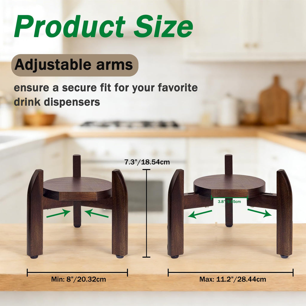 Adjustable 8-11.2 Inch Drink Dispenser Stand H290