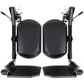 Elevating Wheelchair Footrests with Padded Calf Pads (2 Pack) S927