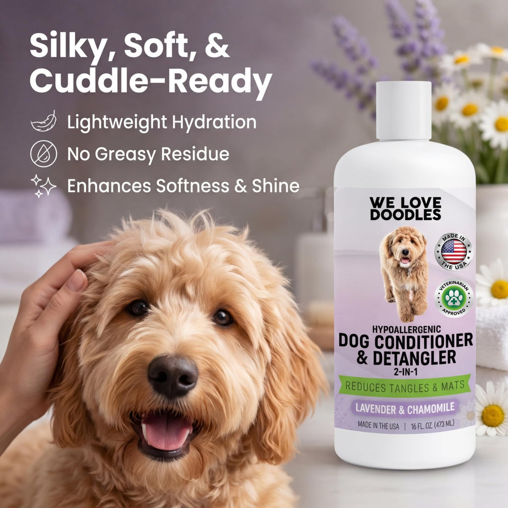 2-in-1 Dog Conditioner & Detangler, Lavender, 16OZ B3170