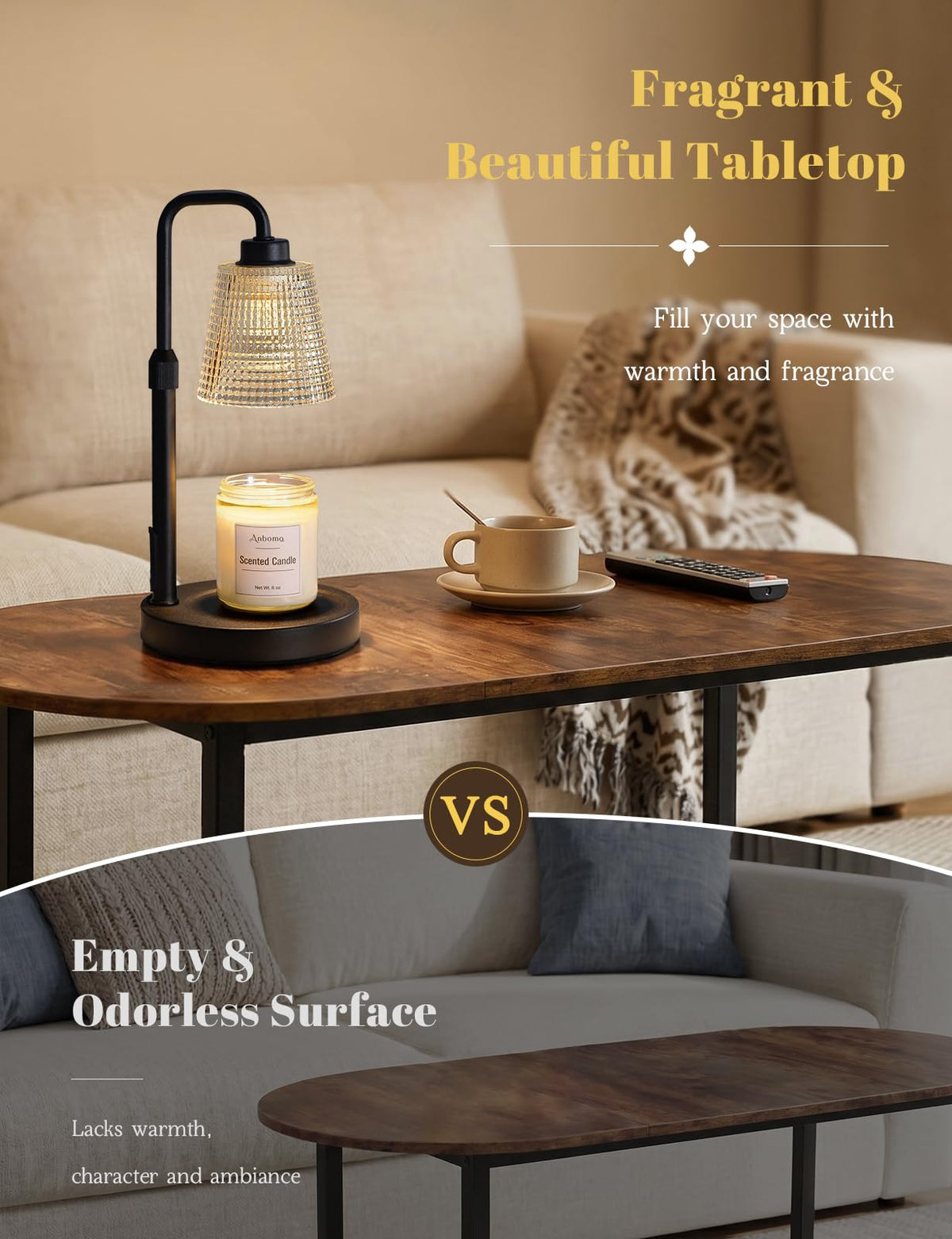 Candle Warmer Lamp with Timer E1041