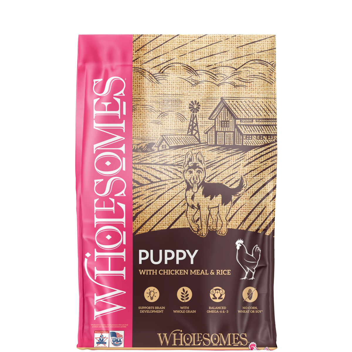 Chicken Meal & Rice Dry Puppy Food 16.5 lb X8260