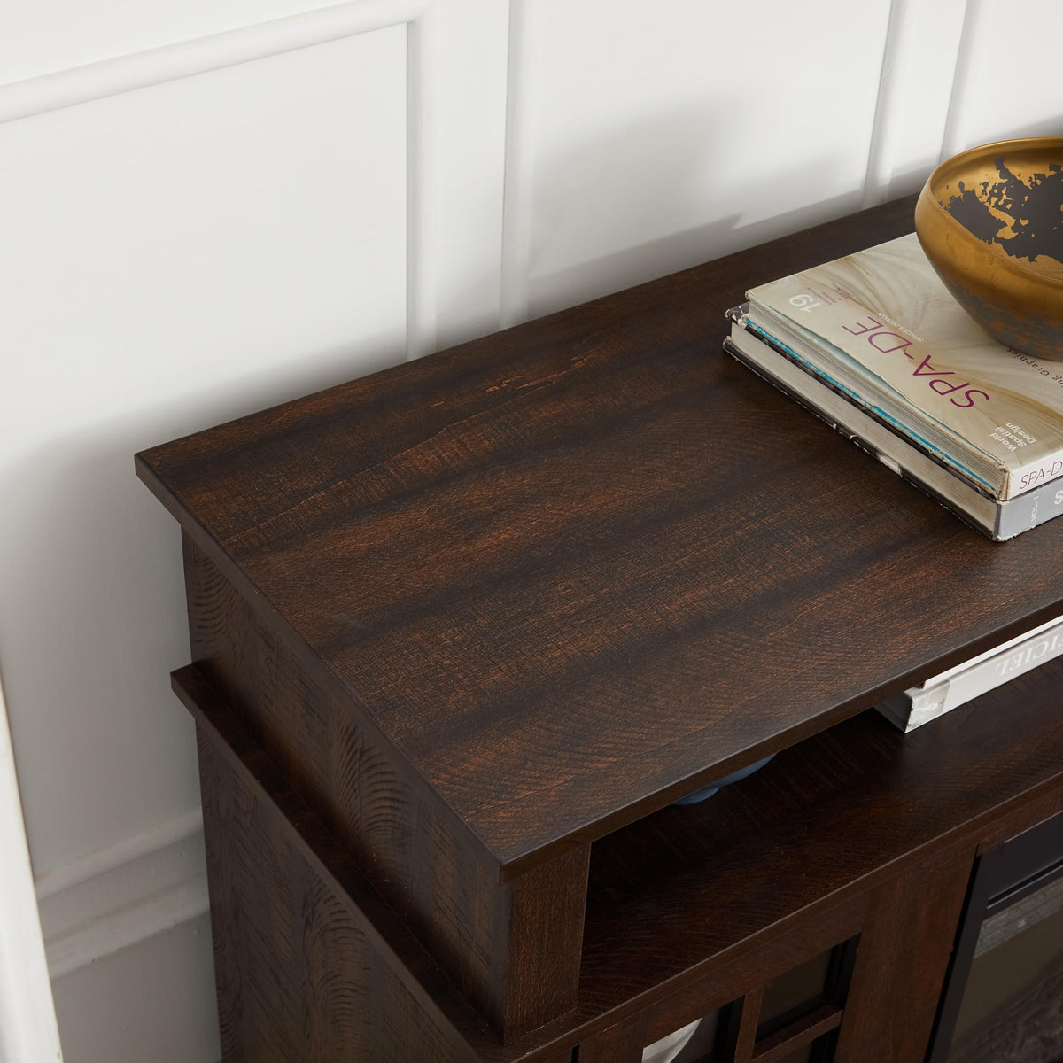 Espresso TV Media Stand with Storage L47599