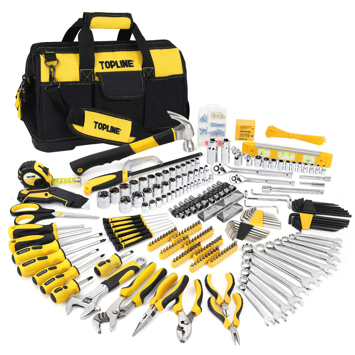 467-Piece Household Tool Kit with Bag L107884
