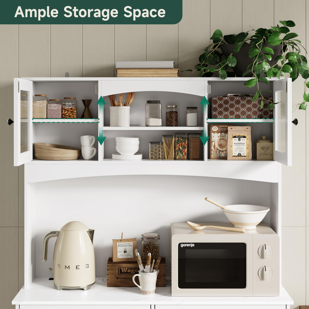Tilt Out Trash Can Cabinet with Power Outlet H9354