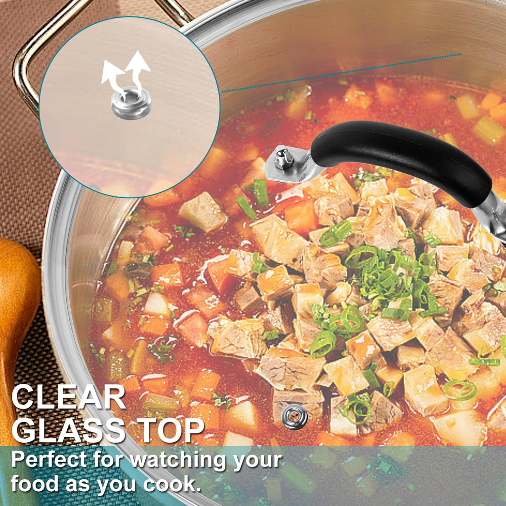 10.25 Inch Tempered Glass Lid with Steam Vent B9099