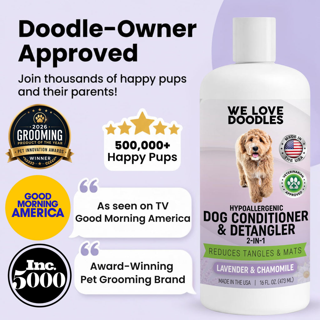 2-in-1 Dog Conditioner & Detangler, Lavender, 16OZ B3170