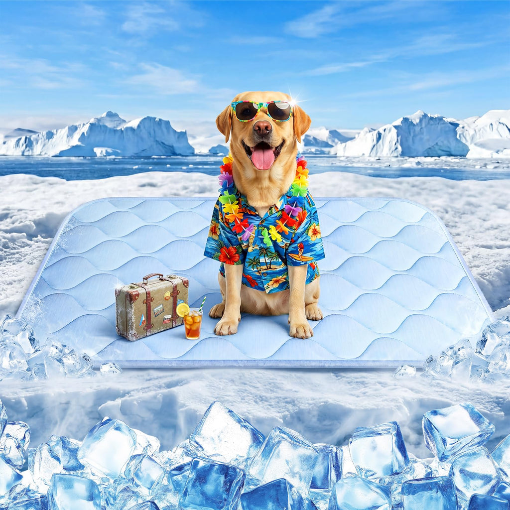 Ice Silk Waterproof Cooling Pet Mat J64229