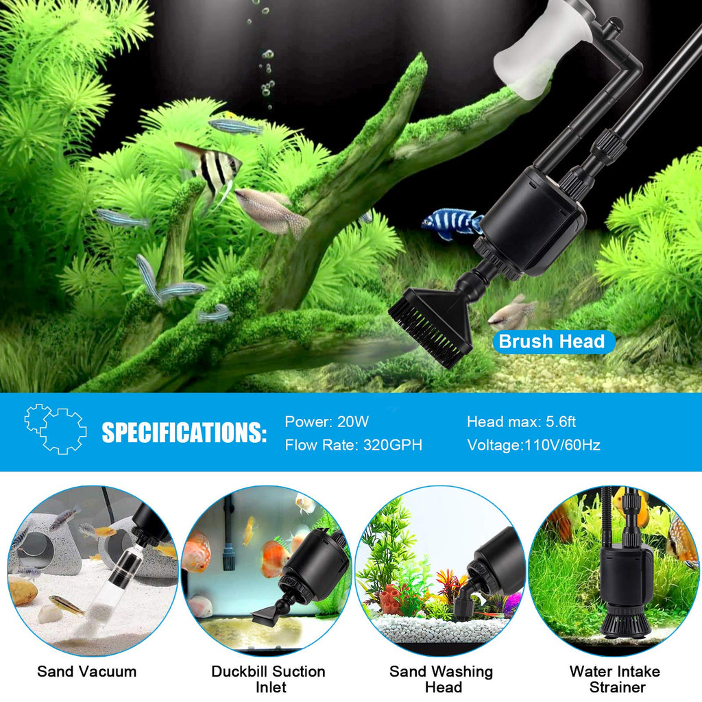Aquarium Gravel Cleaner Set R85482