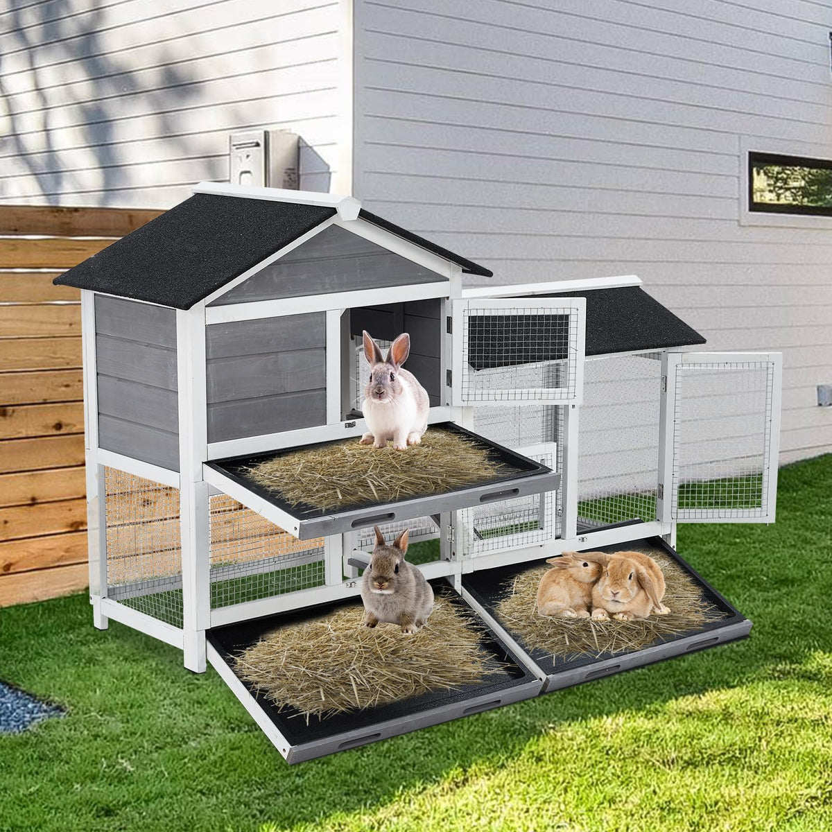 63'' 2-Tier Bunny Hutch P62614