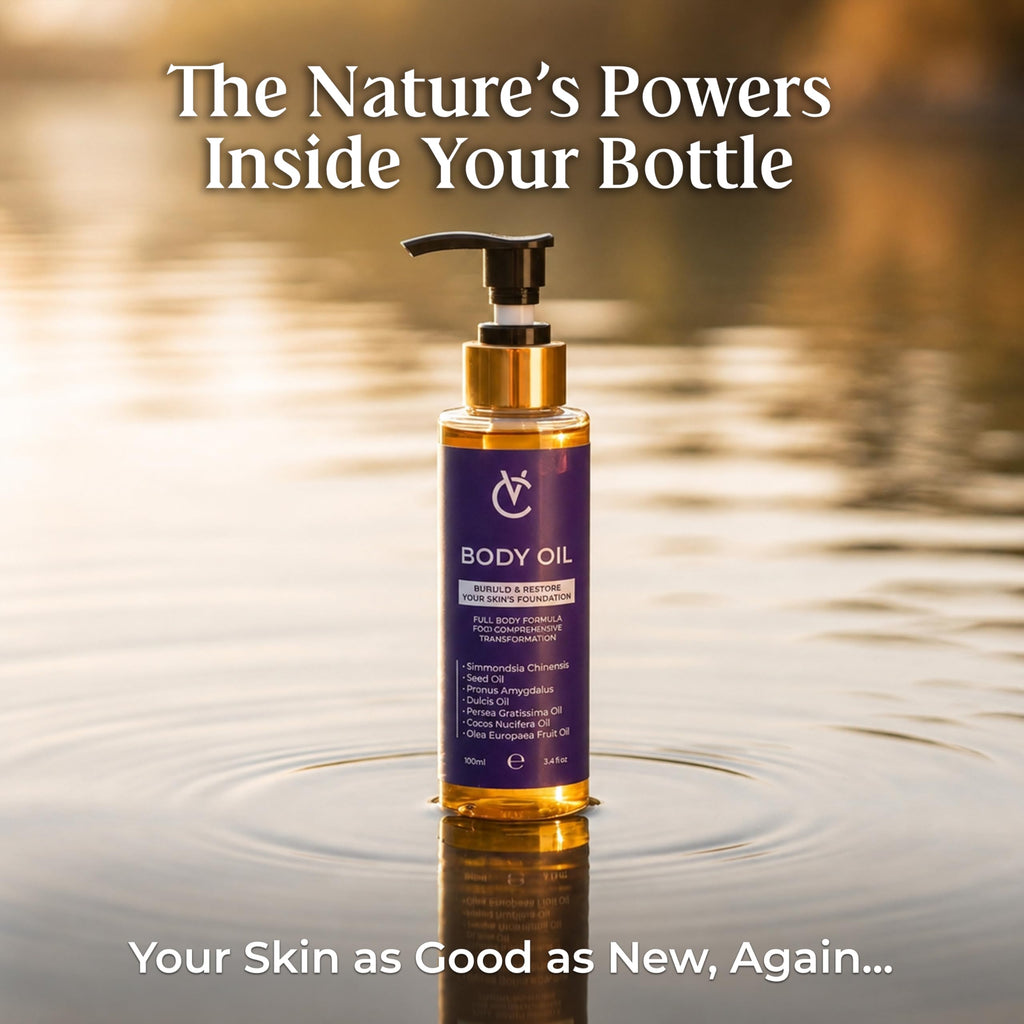 Body Oil 13.6 fl oz 4 Pack Q919869