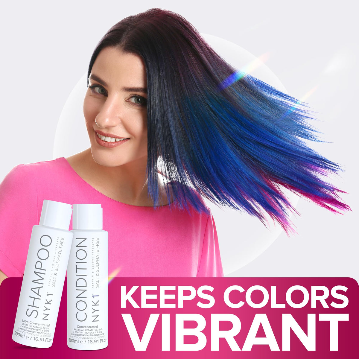 Sulfate-Free Shampoo and Conditioner Set 2 x 16.9 Fl Oz F535190