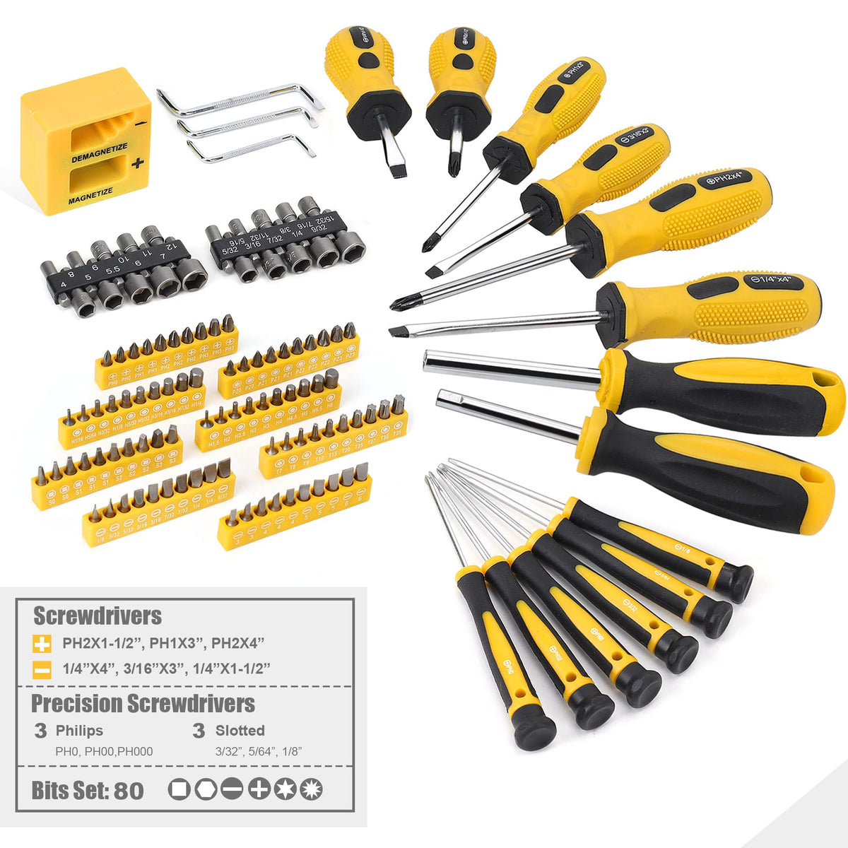 467-Piece Household Tool Kit with Bag L107884