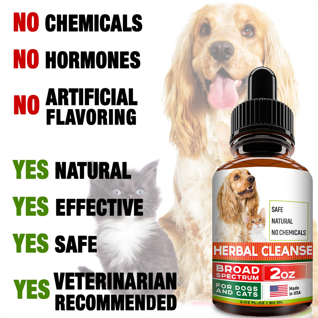 Herbal Cleanse for Dogs and Cats 2fl.oz Y50230