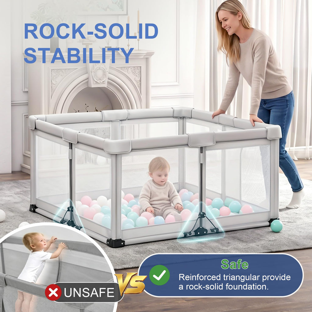 Foldable Baby Playpen X795