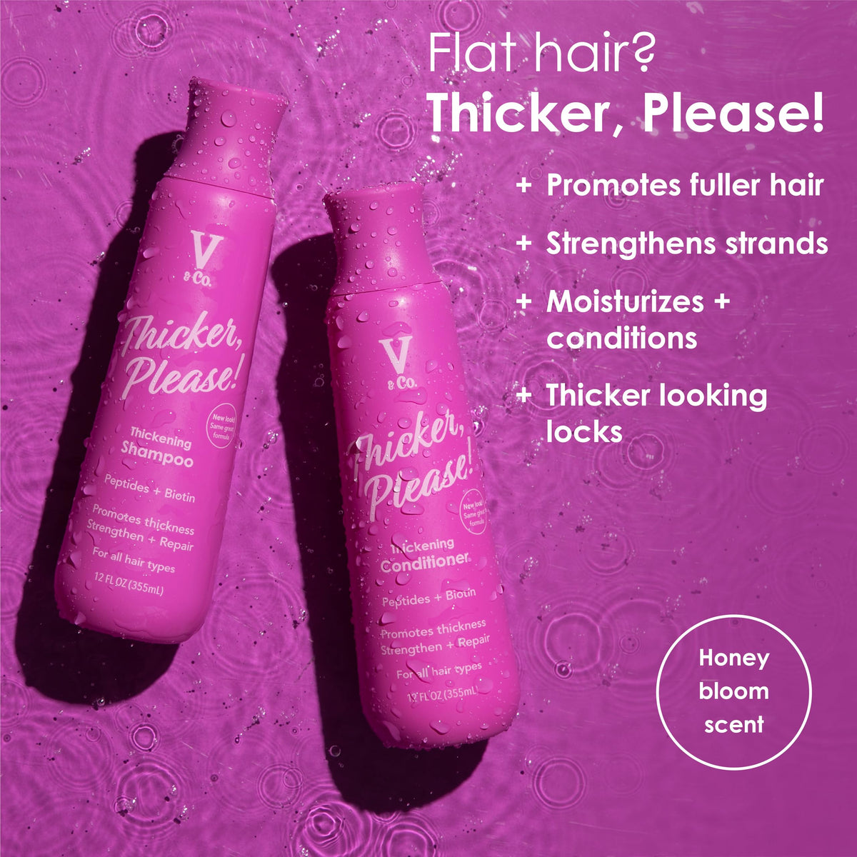 Sulfate Free Biotin Coconut Oil Shampoo & Conditioner Set Z63904