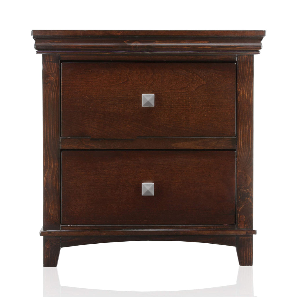 California King Bed with 2 Nightstands Set W413
