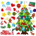 Felt Christmas Tree with 34 Ornaments V8236