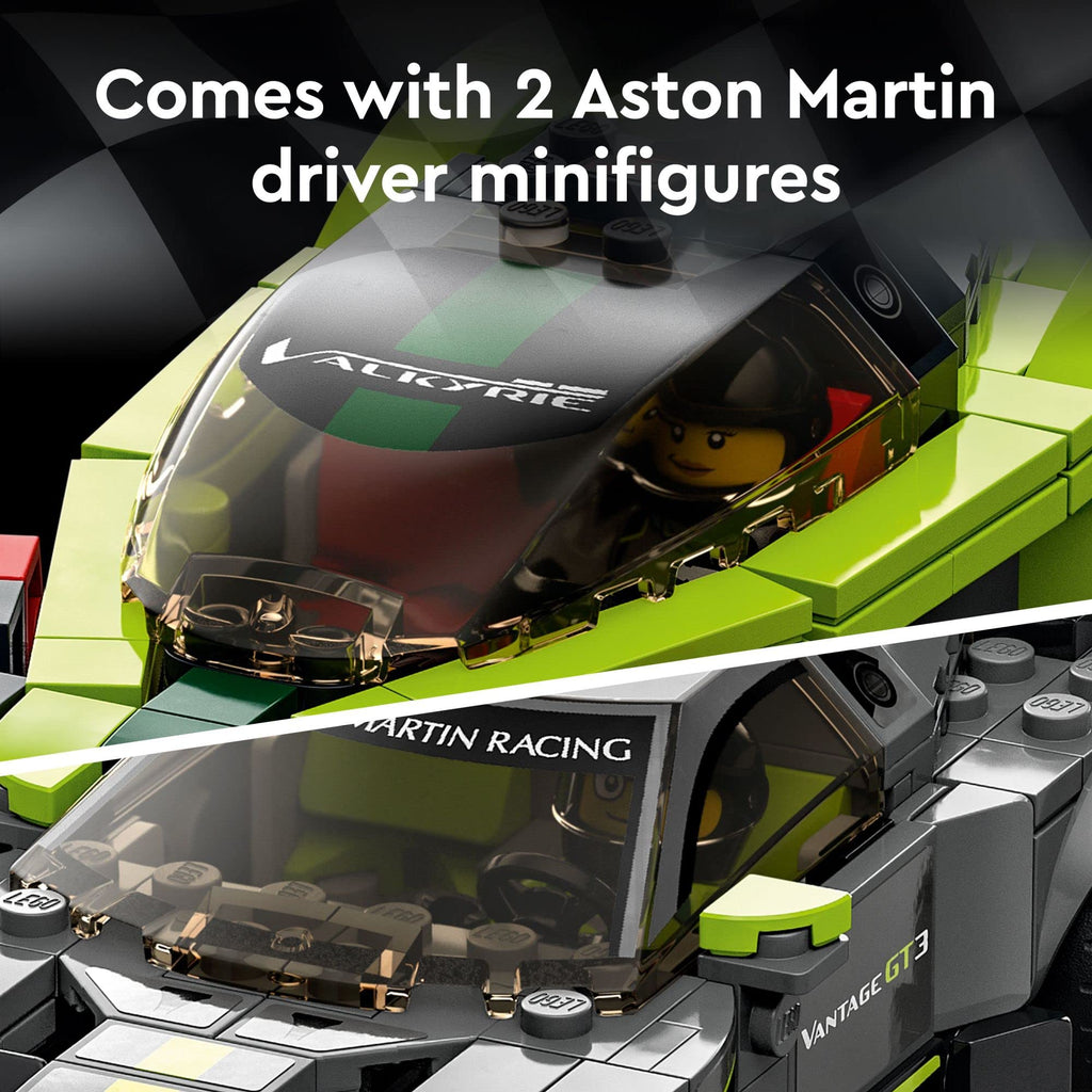 Race Car and Toy Set with 2 Driver Minifigures T56935
