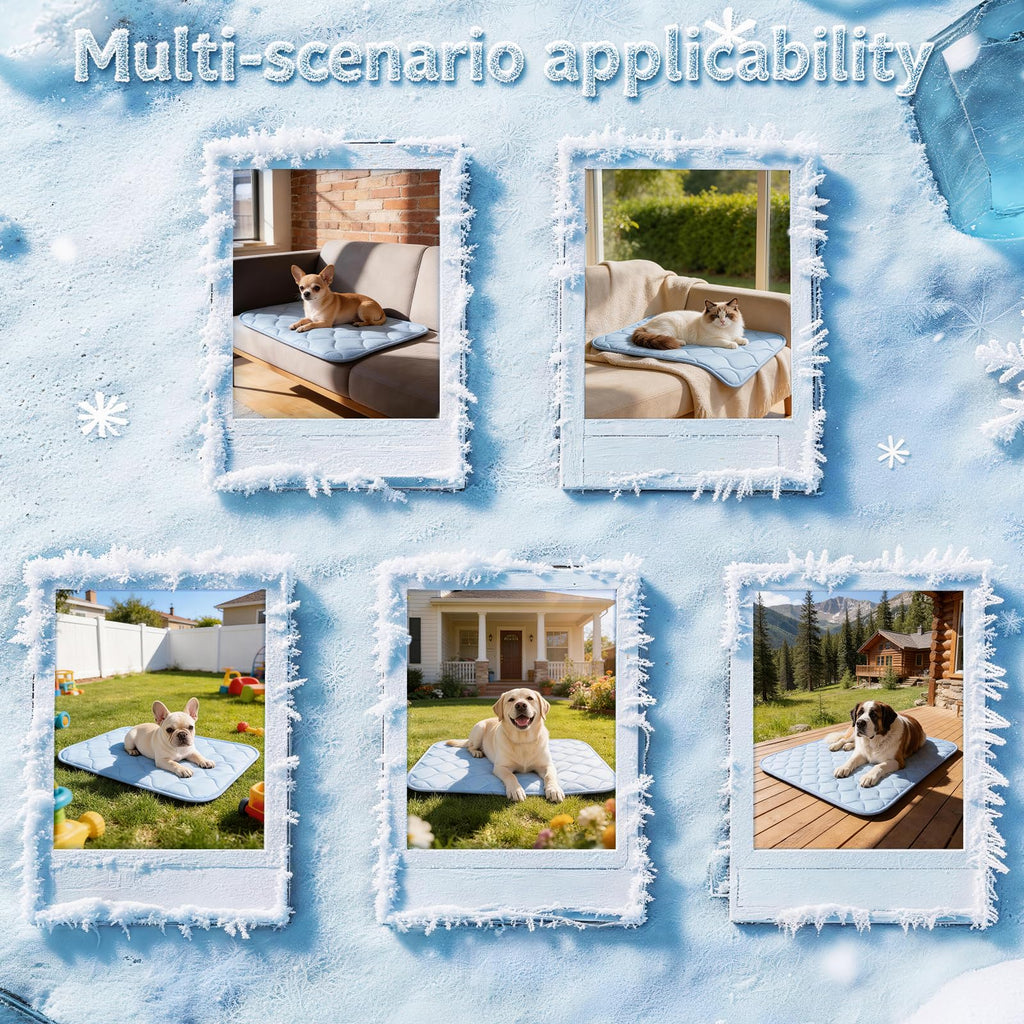 Ice Silk Waterproof Cooling Pet Mat J64229